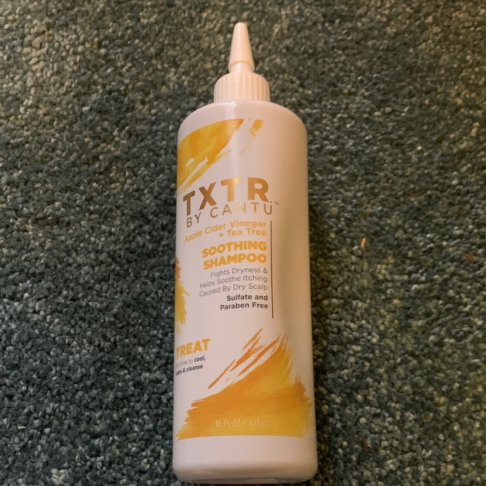 Cantu TXTR Soothing Shampoo - Yellow and White